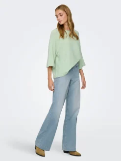 Hot ONLMADISON Høj talje Wide leg fit Jeans Dame Jeans|Jeans