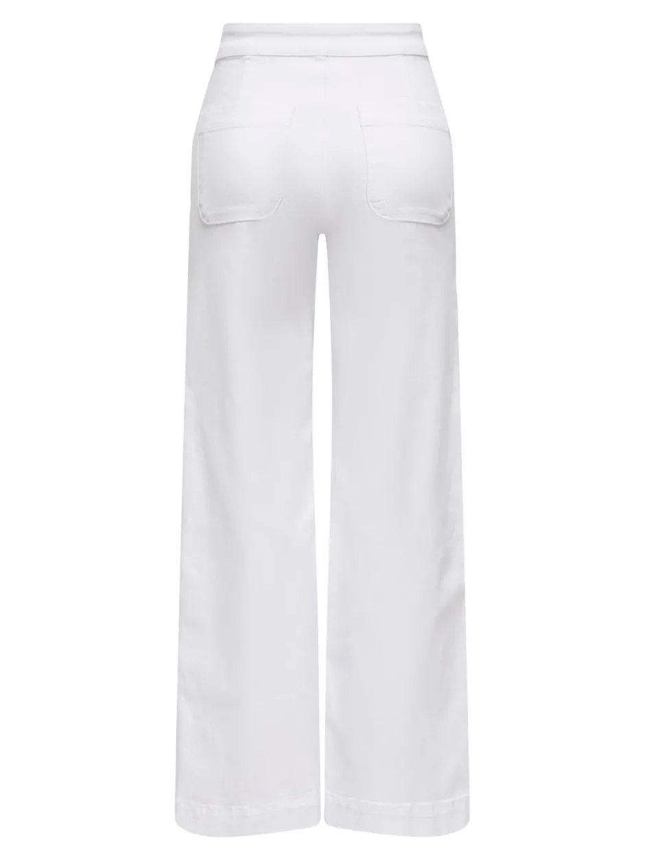 New ONLMADISON Høj talje Wide leg fit Jeans Dame Jeans|Jeans