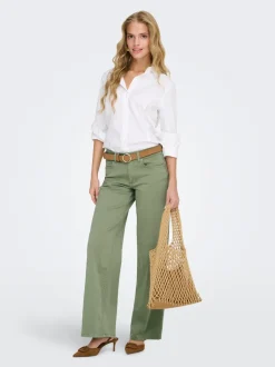 Sale ONLMADISON Wide leg fit Klassiske bukser Dame Jeans|Jeans