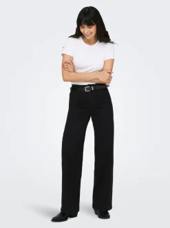 Best ONLMADISON-ROYAL Høj talje Wide leg fit Jeans Dame Jeans|Jeans