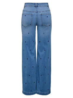 Sale ONLMADISON-ROYAL Høj talje Wide leg fit Jeans Dame Jeans|Jeans