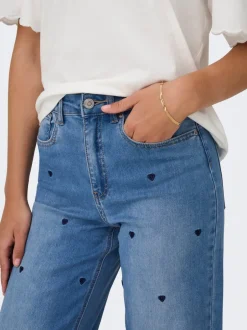 Sale ONLMADISON-ROYAL Høj talje Wide leg fit Jeans Dame Jeans|Jeans