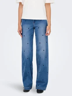 Sale ONLMADISON-ROYAL Høj talje Wide leg fit Jeans Dame Jeans|Jeans