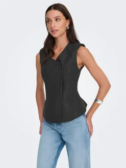 ONLMAIKA Tailored vest Dame Jakker Og Frakker