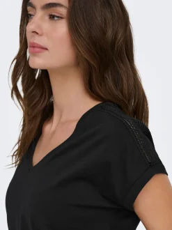 Hot ONLMALOU T-shirt Dame Toppe