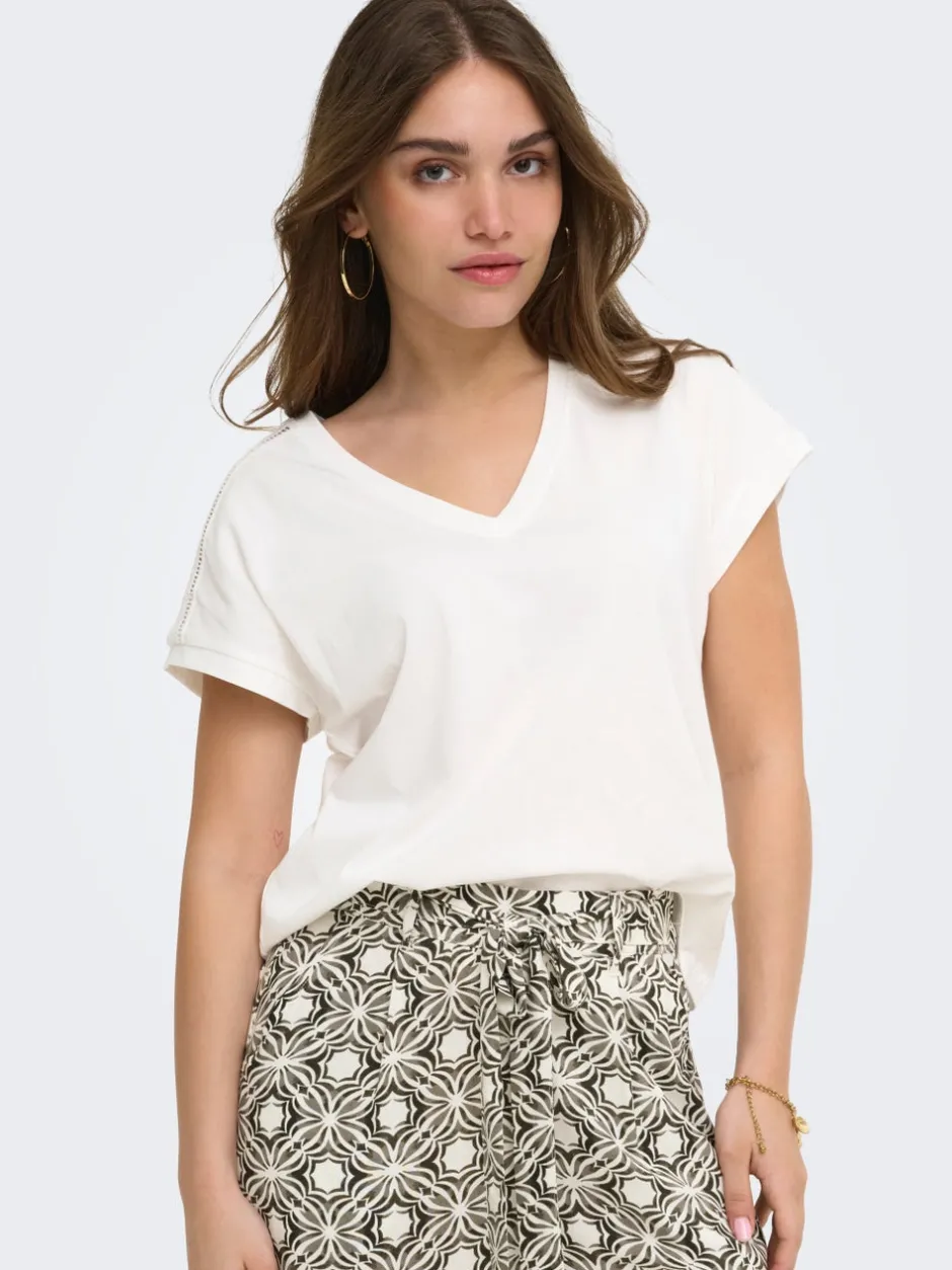 Best ONLMALOU T-shirt Dame Toppe