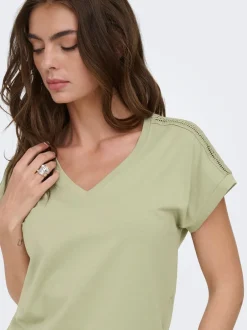 Online ONLMALOU T-shirt Dame Toppe