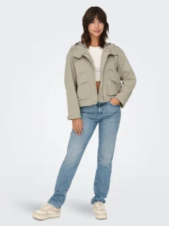 New ONLMAMBA Lang parka Dame Jakker Og Frakker