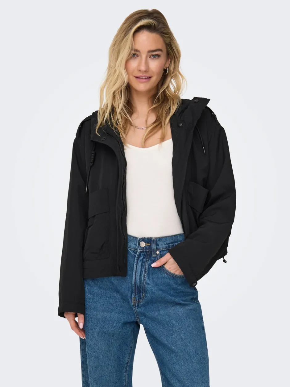Clearance ONLMAMBA Lang parka Dame Jakker Og Frakker
