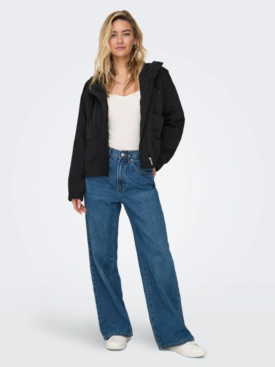 Clearance ONLMAMBA Lang parka Dame Jakker Og Frakker