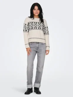 Clearance ONLMARENT Striktrøje Dame Strik & Cardigans