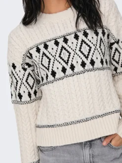 Clearance ONLMARENT Striktrøje Dame Strik & Cardigans
