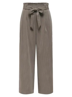 Best ONLMARSA Flared fit Paperbagbukser Dame Bukser