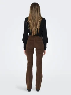 New ONLMARY-GLOBAL Flared fit Bukser Dame Bukser