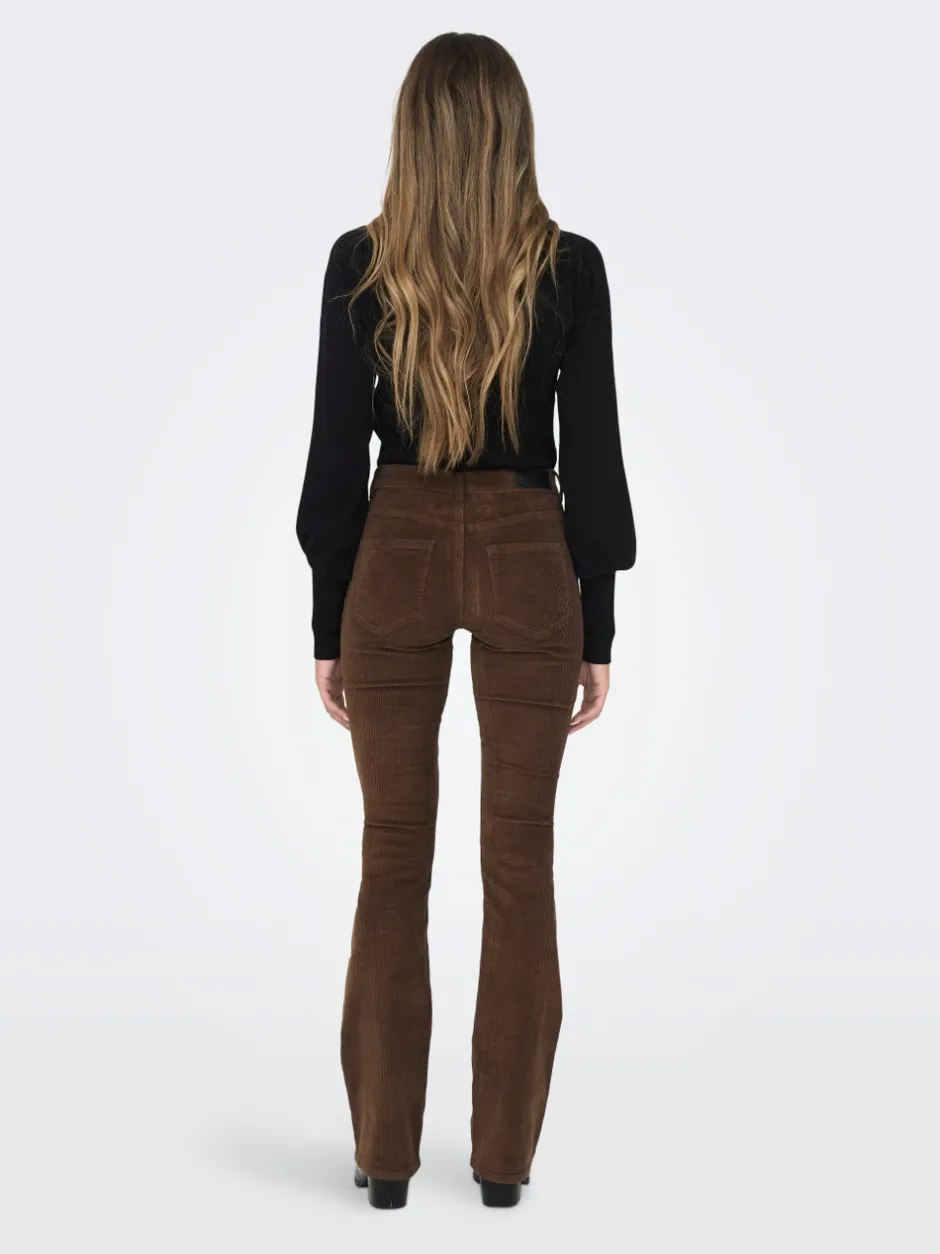 New ONLMARY-GLOBAL Flared fit Bukser Dame Bukser
