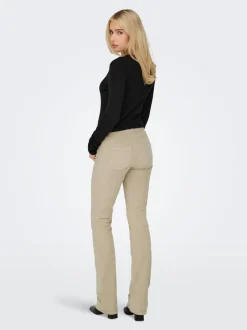 New ONLMARY-GLOBAL Flared fit Bukser Dame Bukser