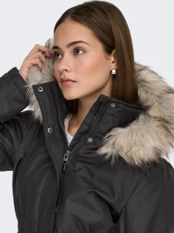 Outlet ONLMATHILDA Lang parka Dame Jakker Og Frakker