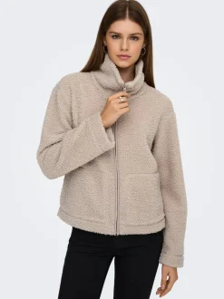 New ONLMEGAN Teddy-frakke Dame Jakker Og Frakker