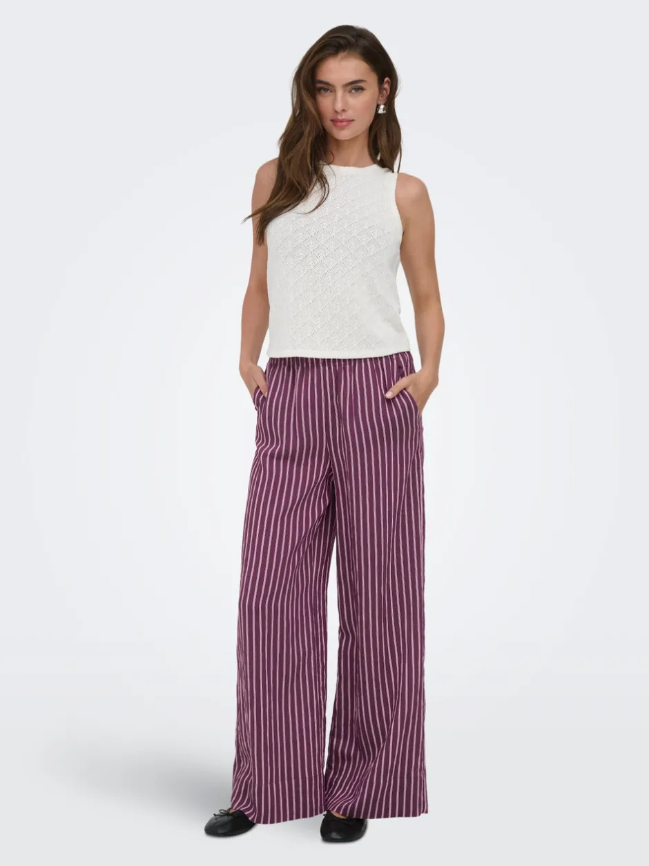 Clearance ONLMELDOLA Wide leg fit Bukser Dame Bukser