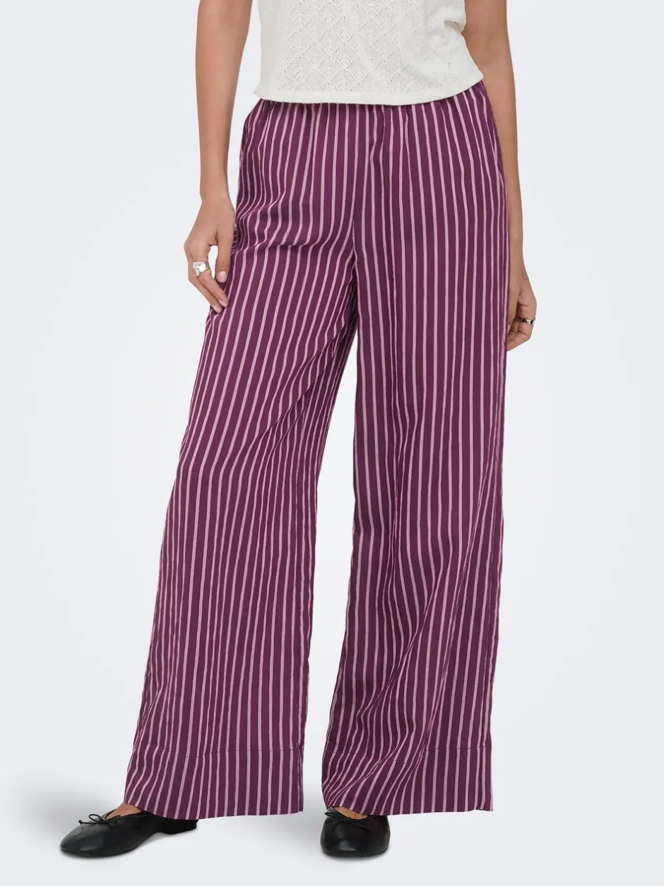 Clearance ONLMELDOLA Wide leg fit Bukser Dame Bukser