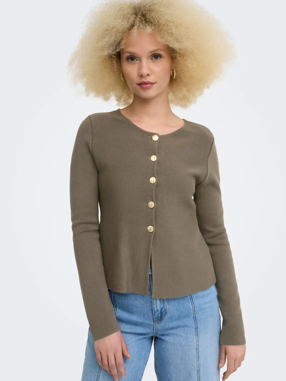 Hot ONLMELLI Cardigan Dame Strik & Cardigans
