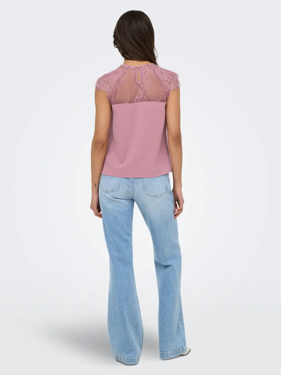 Discount ONLMETTE Top Dame Toppe