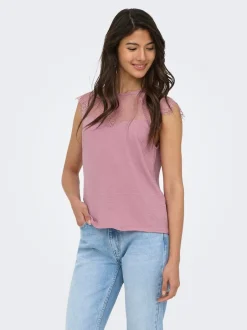 Discount ONLMETTE Top Dame Toppe