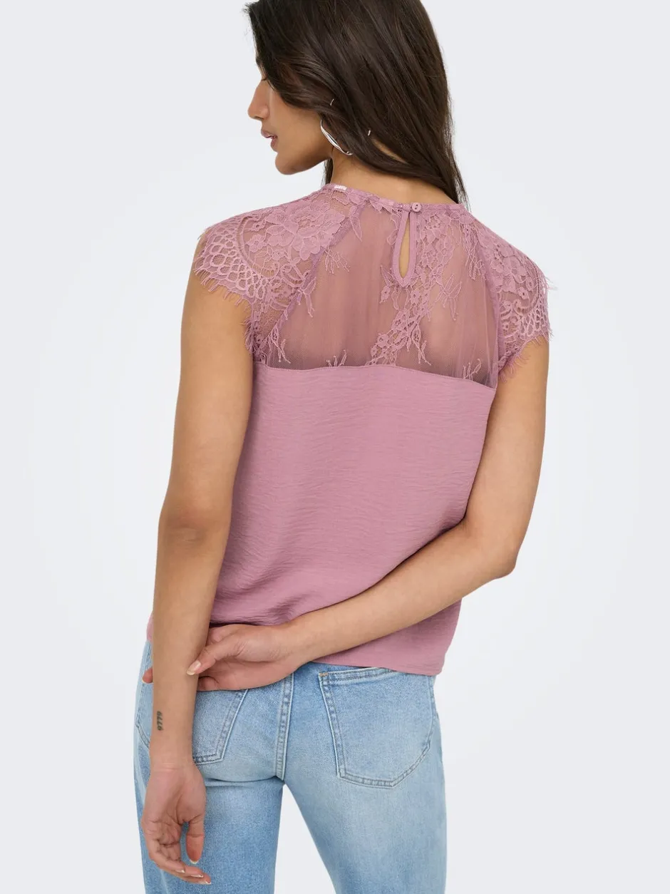 Discount ONLMETTE Top Dame Toppe