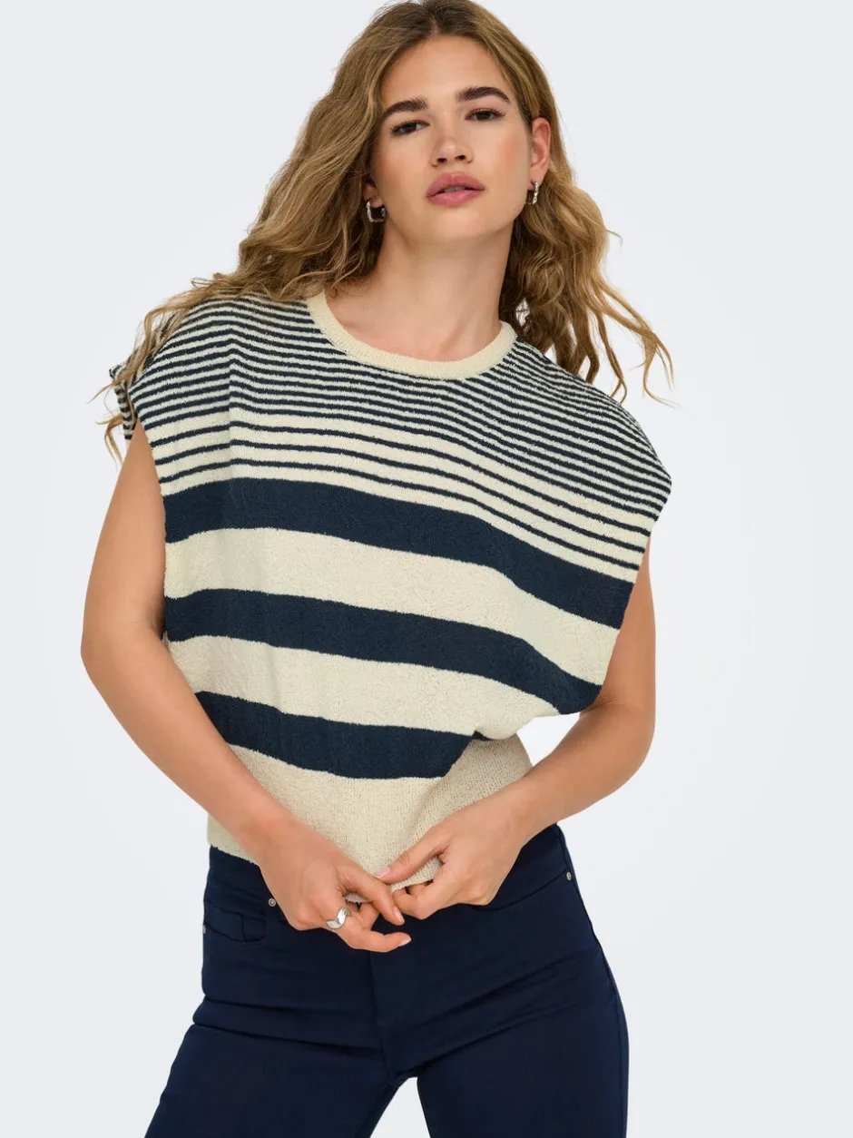 New ONLMIA Top Dame Strik & Cardigans|Toppe
