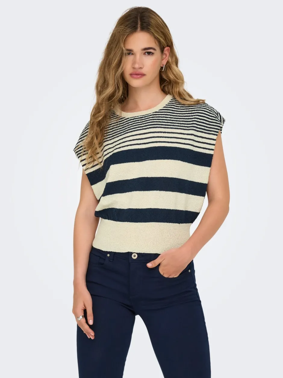 New ONLMIA Top Dame Strik & Cardigans|Toppe