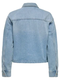 Hot ONLMIKA Denimjakke Dame Jakker Og Frakker|Double Denim