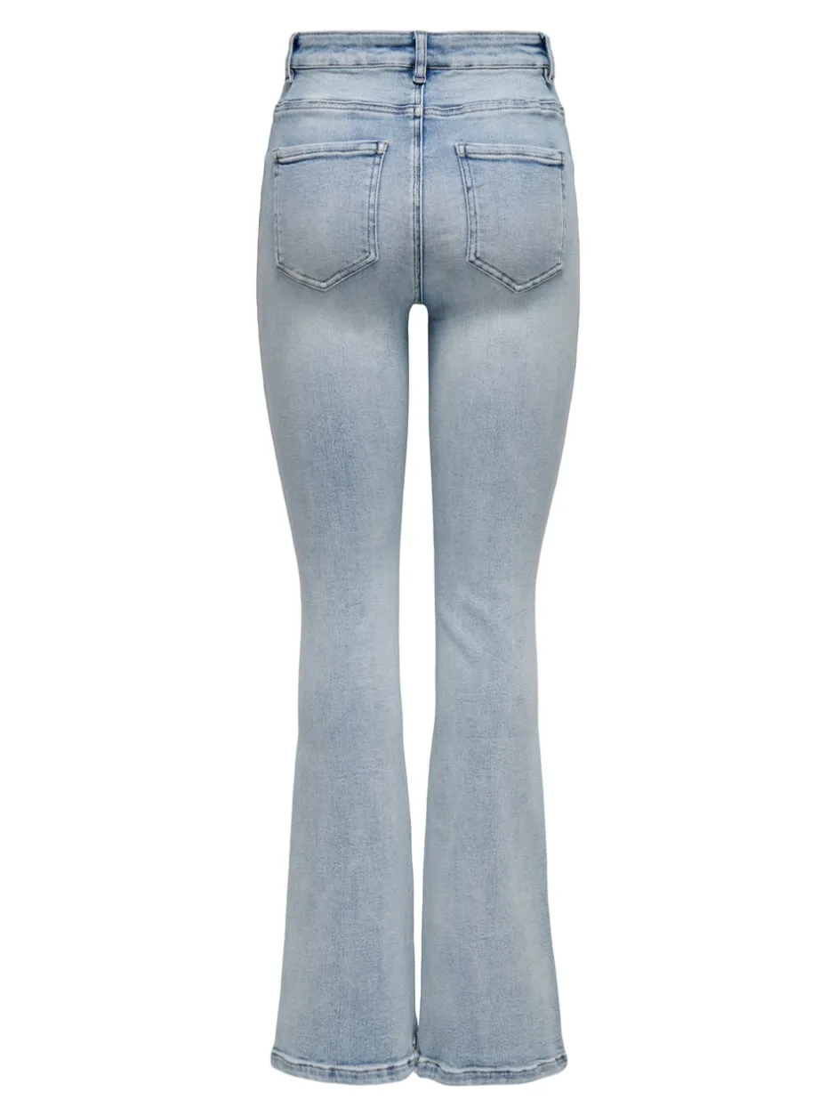 Discount ONLMILA Høj talje Flared fit Jeans Dame Jeans|Jeans