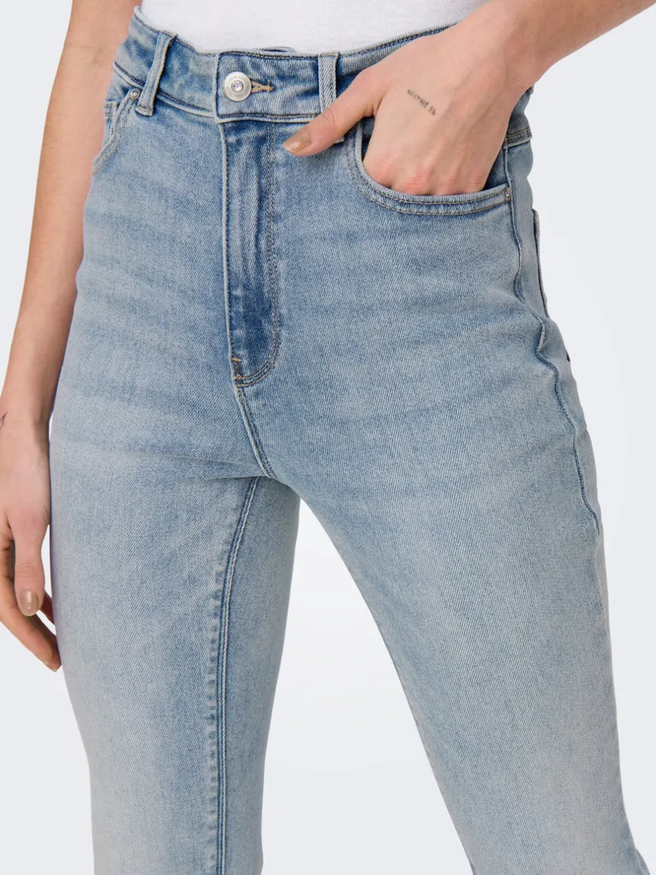 Discount ONLMILA Høj talje Flared fit Jeans Dame Jeans|Jeans