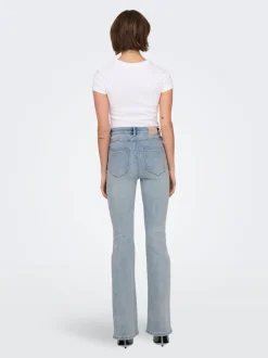 Discount ONLMILA Høj talje Flared fit Jeans Dame Jeans|Jeans