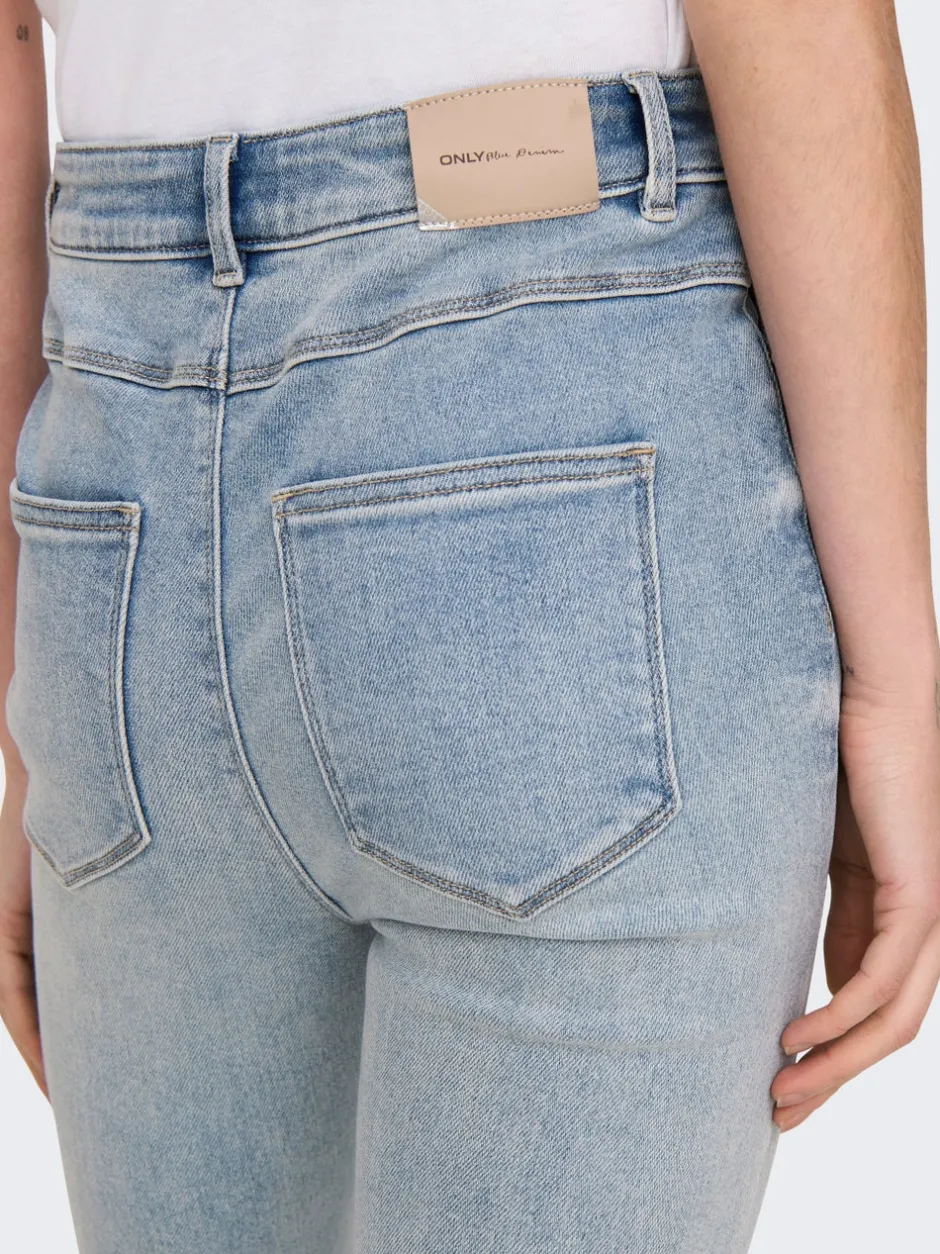 Discount ONLMILA Høj talje Flared fit Jeans Dame Jeans|Jeans