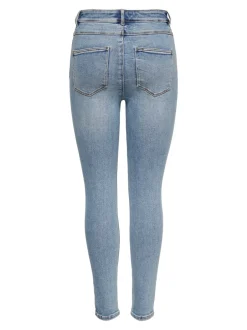 Sale ONLMILA Høj talje Skinny fit Ankellængde Jeans Dame Jeans|Jeans