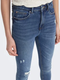 Sale ONLMILA Høj talje Skinny fit Ankellængde Jeans Dame Jeans|Jeans