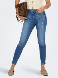 ONLMILA Høj talje Skinny fit Ankellængde Jeans Dame Jeans|Jeans