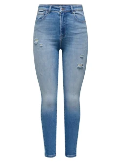 ONLMILA Høj talje Skinny fit Ankellængde Jeans Dame Jeans|Jeans
