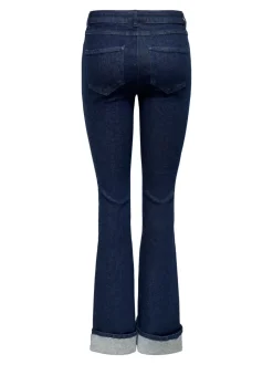 ONLMILA Mellemhøj talje Flared fit Jeans Dame Jeans|Jeans