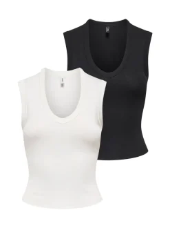 Clearance ONLMILA 2-pack Top Dame Toppe