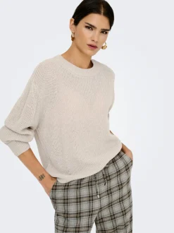 Online ONLMILOUZ Striktrøje Dame Strik & Cardigans