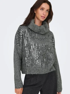 Online ONLMIU Striktrøje Dame Strik & Cardigans
