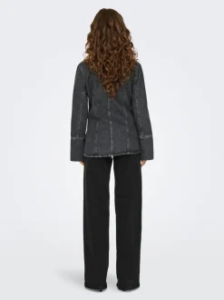 Best ONLNARA Denim-skjorte Dame Double Denim|Skjorter