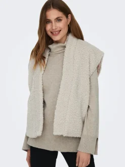 Online ONLNAYA Teddy-vest Dame Jakker Og Frakker