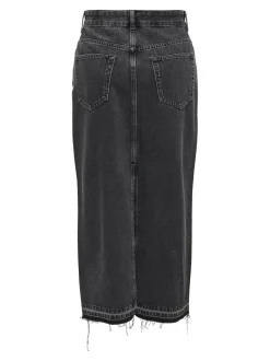 Best ONLNELIA Denim Denim-nederdel Lang nederdel Dame Nederdele|Denimnederdele