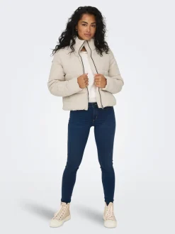 New ONLNEWDOLLY Dynejakke Dame Jakker Og Frakker