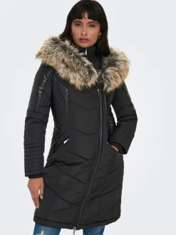 New ONLNEWLINETTE Dynefrakke Dame Jakker Og Frakker