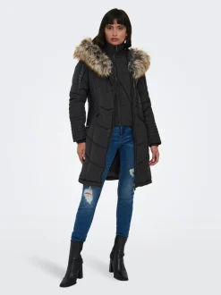 New ONLNEWLINETTE Dynefrakke Dame Jakker Og Frakker