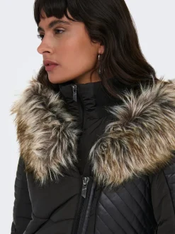 New ONLNEWLINETTE Dynefrakke Dame Jakker Og Frakker